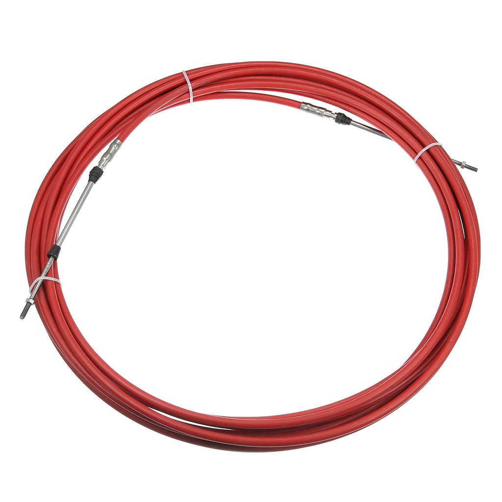 40ft 472 Inch Marine Throttle Shift Remote Control Box Cable for Yamaha Outboard Engine Boat Red Z318