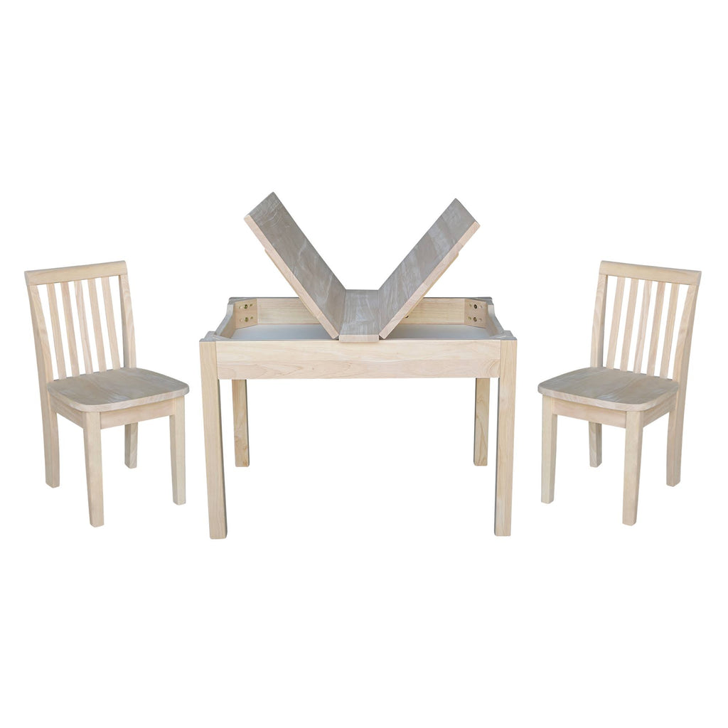 Table with 2 Mission Juvenile Chairs O52513