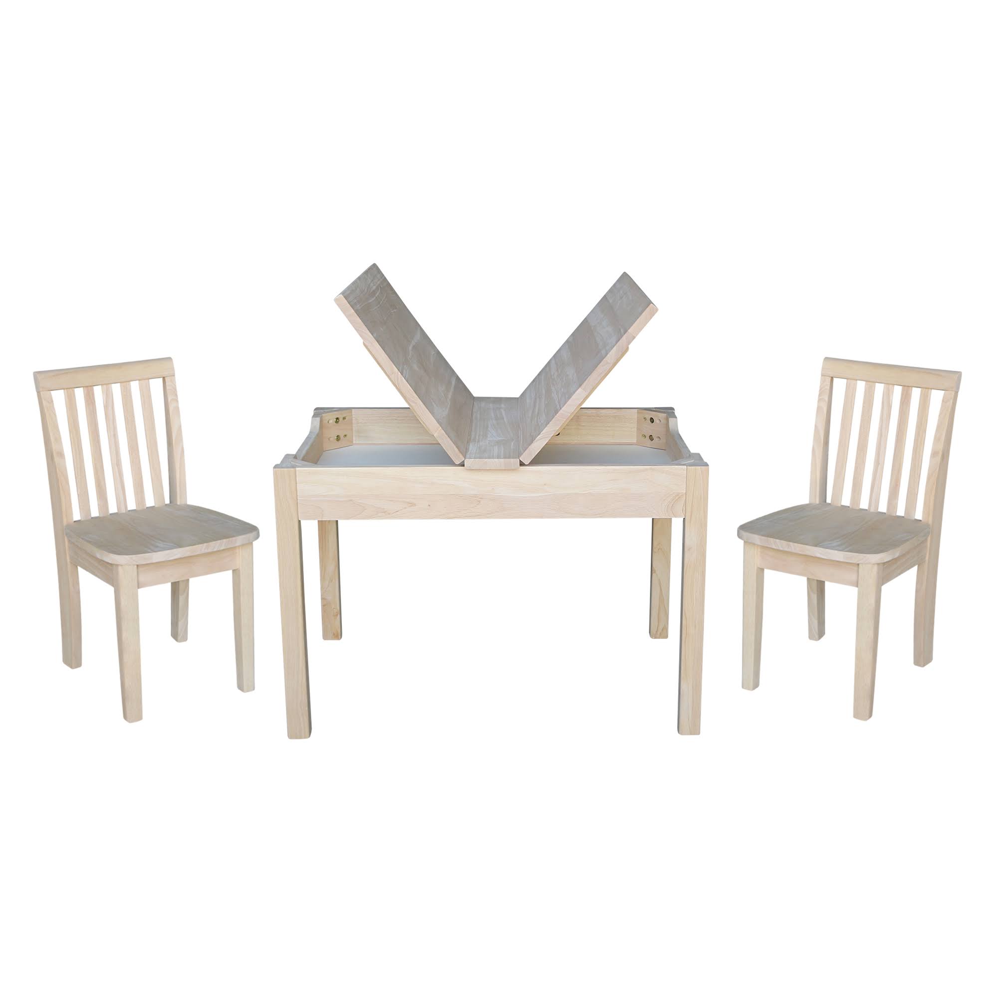 Table with 2 Mission Juvenile Chairs O52513