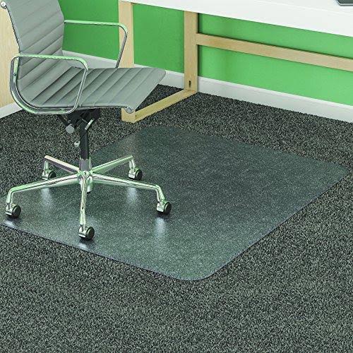 Clear Rectangle Chair Mat for Med Pile Carpet P72413