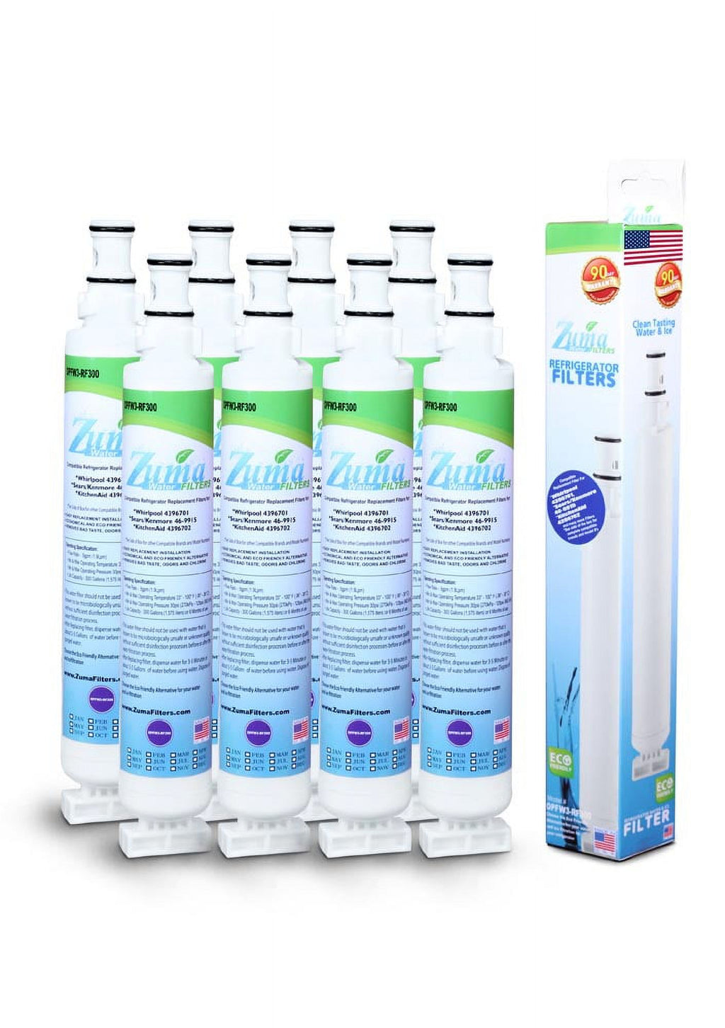 Water and Ice Filter 8 Pack Q727601