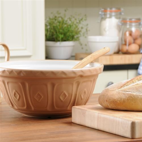 Beige 5.35-Quart Mixing Bowl B317
