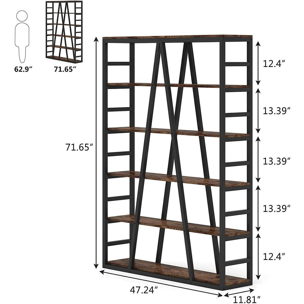 White Open Bookshelf B97825