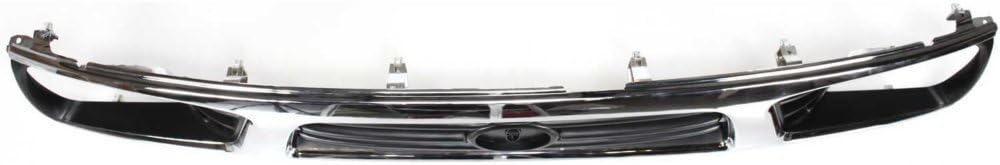 Chrome Shell Grille with Painted Black Insert R738689