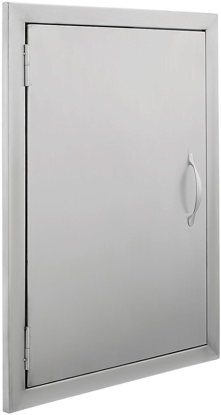 17 W x 24 H 304 Stainless Steel BBQ Access Door G939858