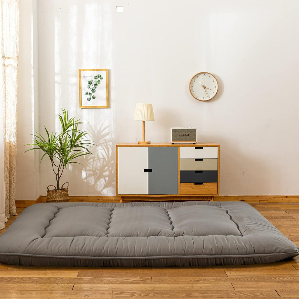 Black Twin Size Roll Up Futon Mattress F842488