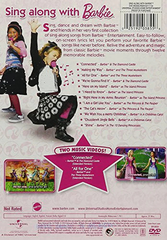 Sing Along with Barbie (DVD) C611
