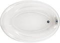 White Oval Bathtub W930544