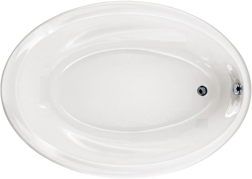 White Oval Bathtub W930544