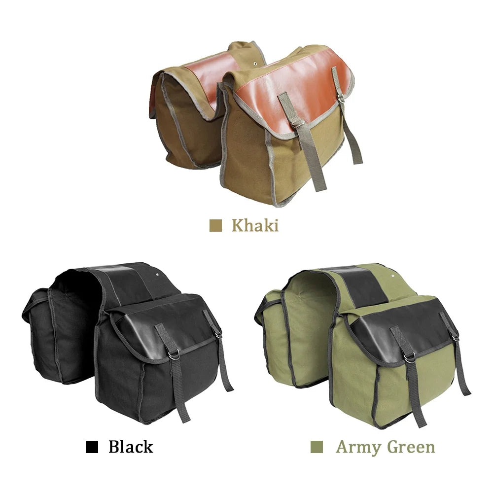 40L Bike Trunk Bag Cycling Rack Rear Seat Bag Pannier H29334