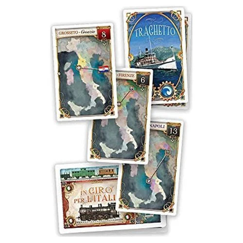 Japan & Italy Map 7 Strategy Board Game H606