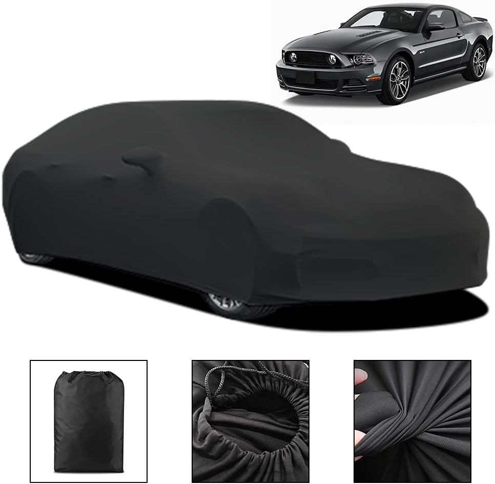 Black Velvet Indoor Car Cover Q6945