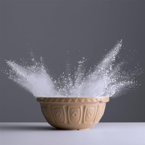 Beige 5.35-Quart Mixing Bowl B317