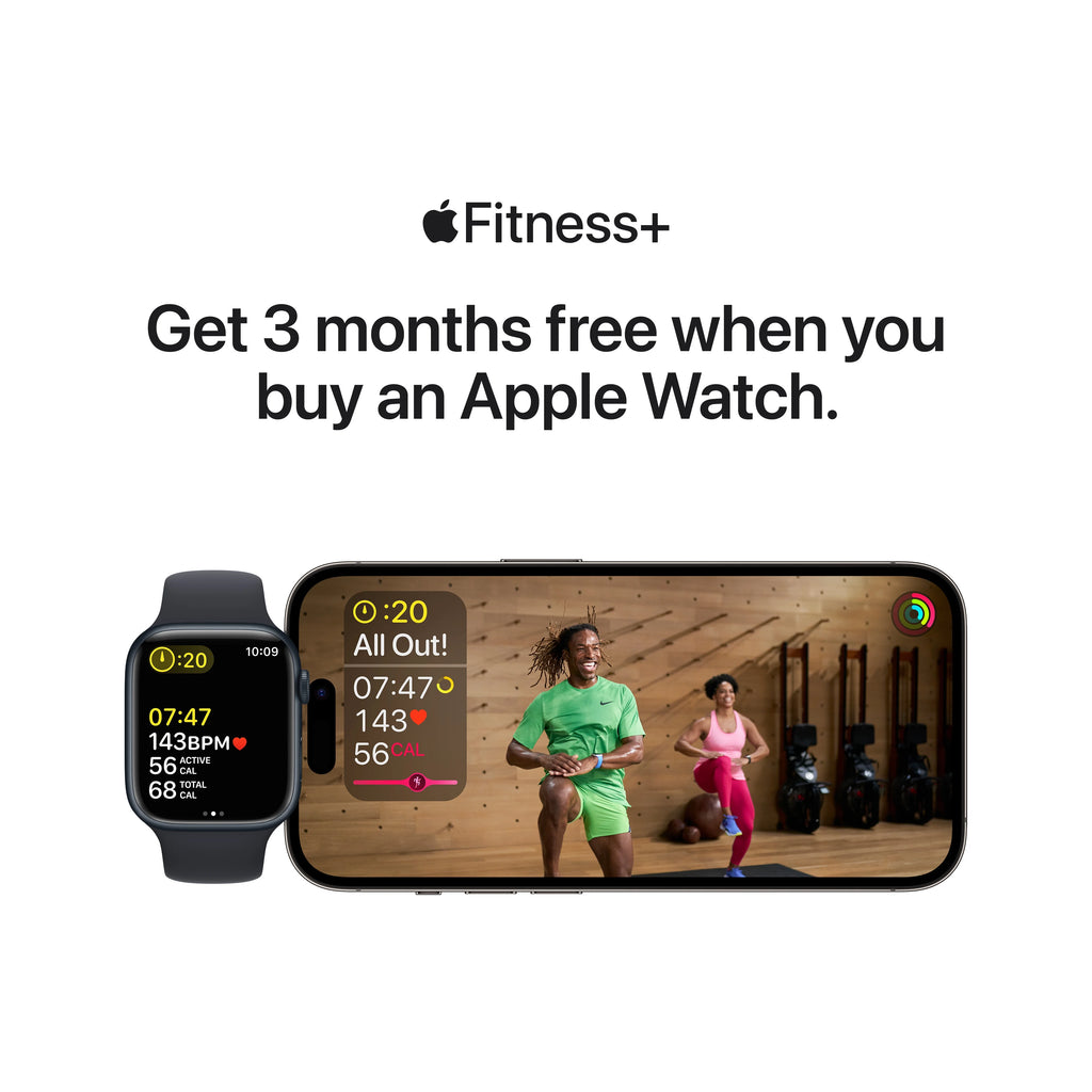 Apple Watch SE 2nd Generation GPS 44mm Midnight Aluminum Case Sport Band D85295