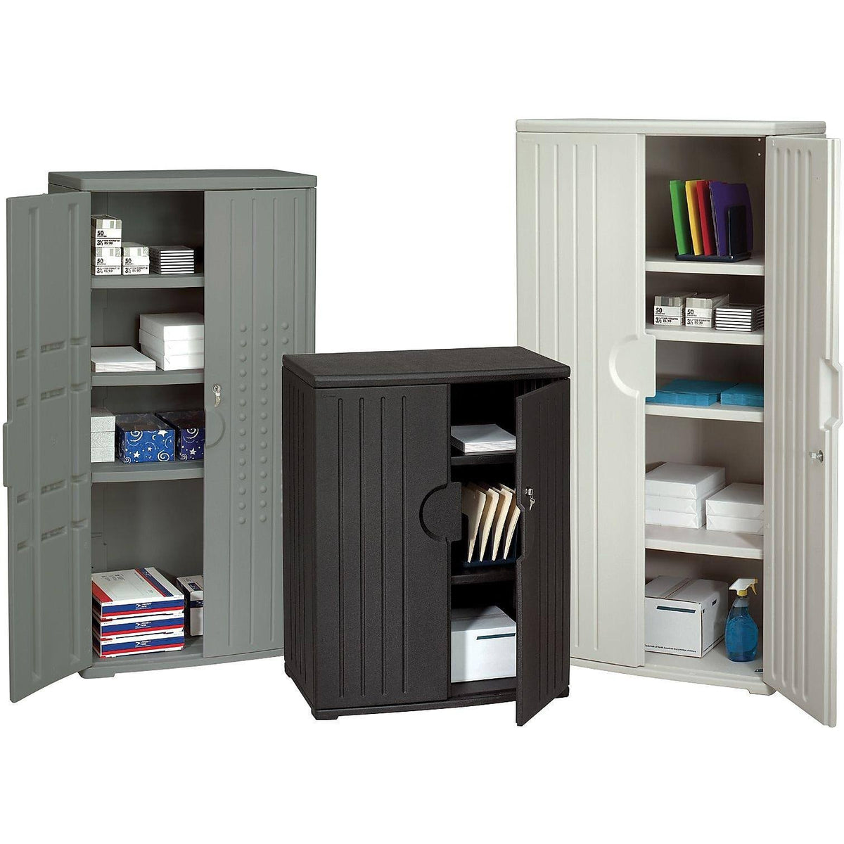 Black Storage Cabinet Z53216