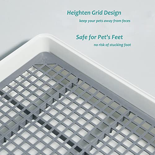 Rabbit Litter Box with Grate B458