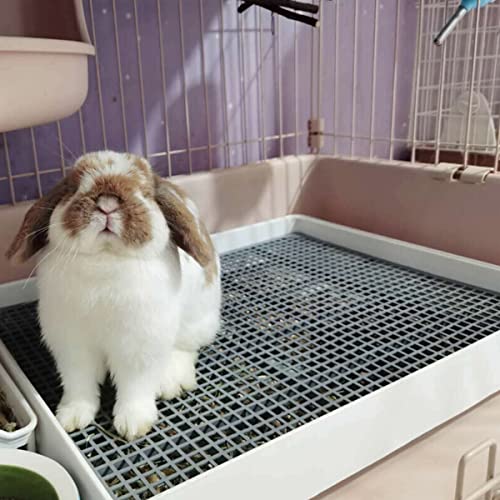 Rabbit Litter Box with Grate B458