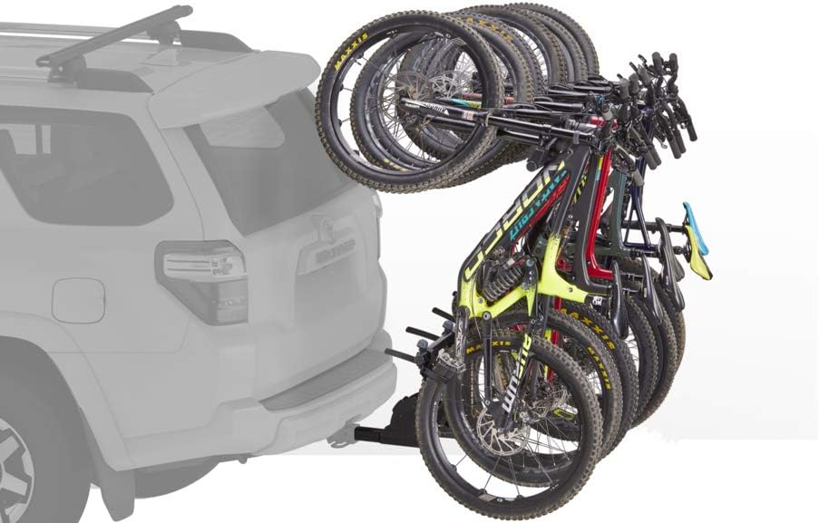 6 Bike Vertical Hitch Rack L679