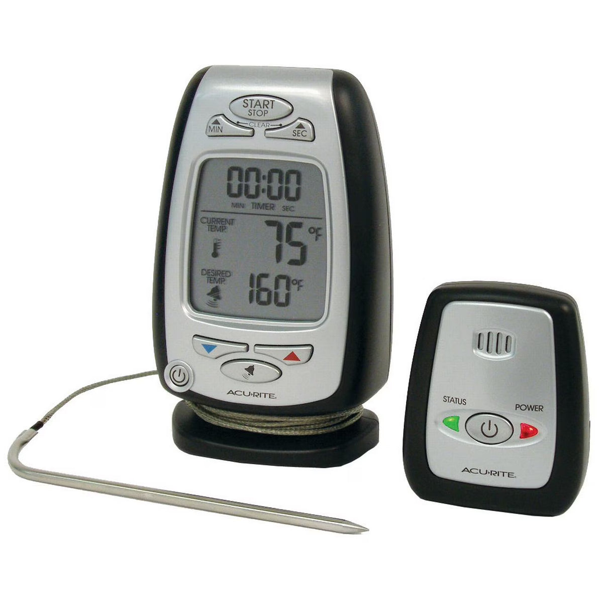 Meat Thermometer with Digital LCD Screen and Stainless Steel Probe X3037