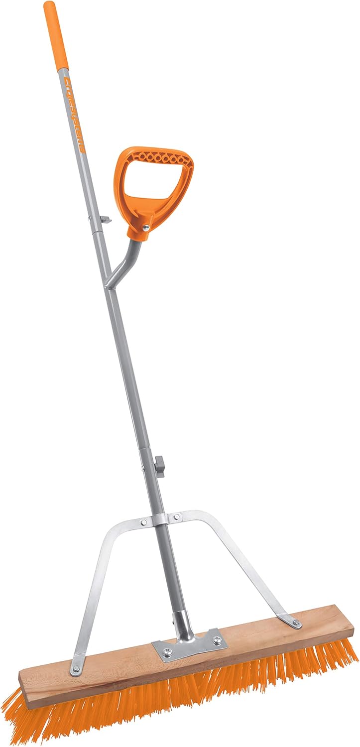 Steel Shaft Impact Resistant Snow Shovel, 18-Inch, 48-Inch Shaft, Polycarbonate Shovel Pack of 2 F710