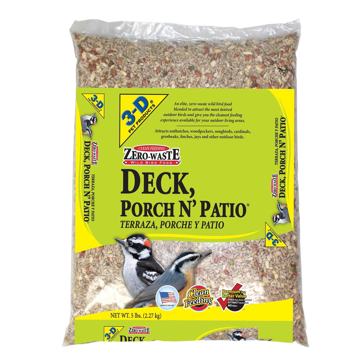 Deck Porch Patio Blend Wild Bird Food L371