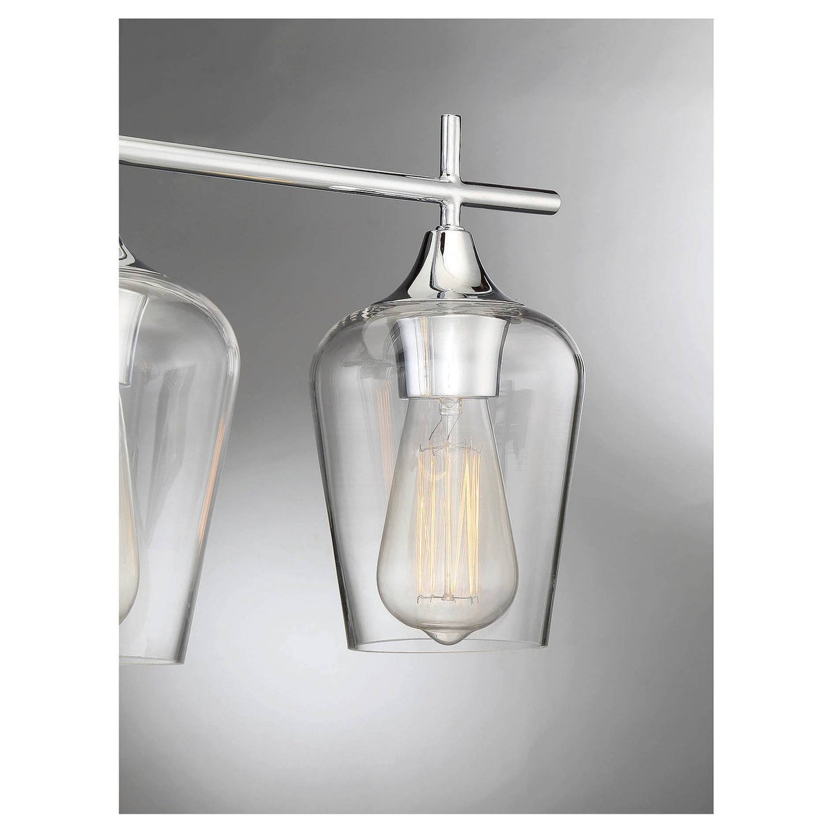 Polished Chrome 3 Light Bath Sconce J495546