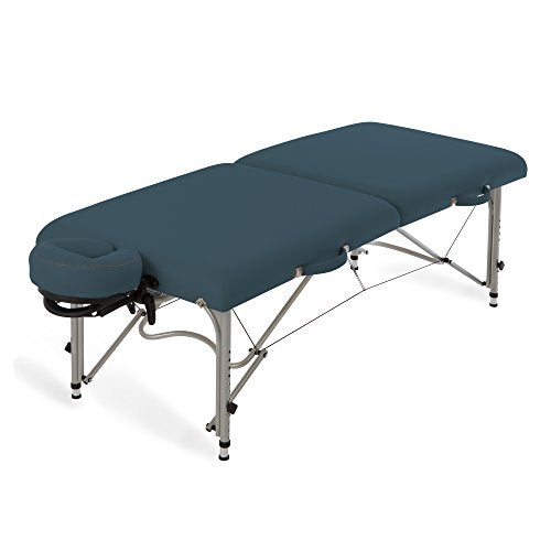 Portable Massage Table Ultra-Lightweight Aluminum Frame with Face Cradle & Carry Case (29lb) B262480