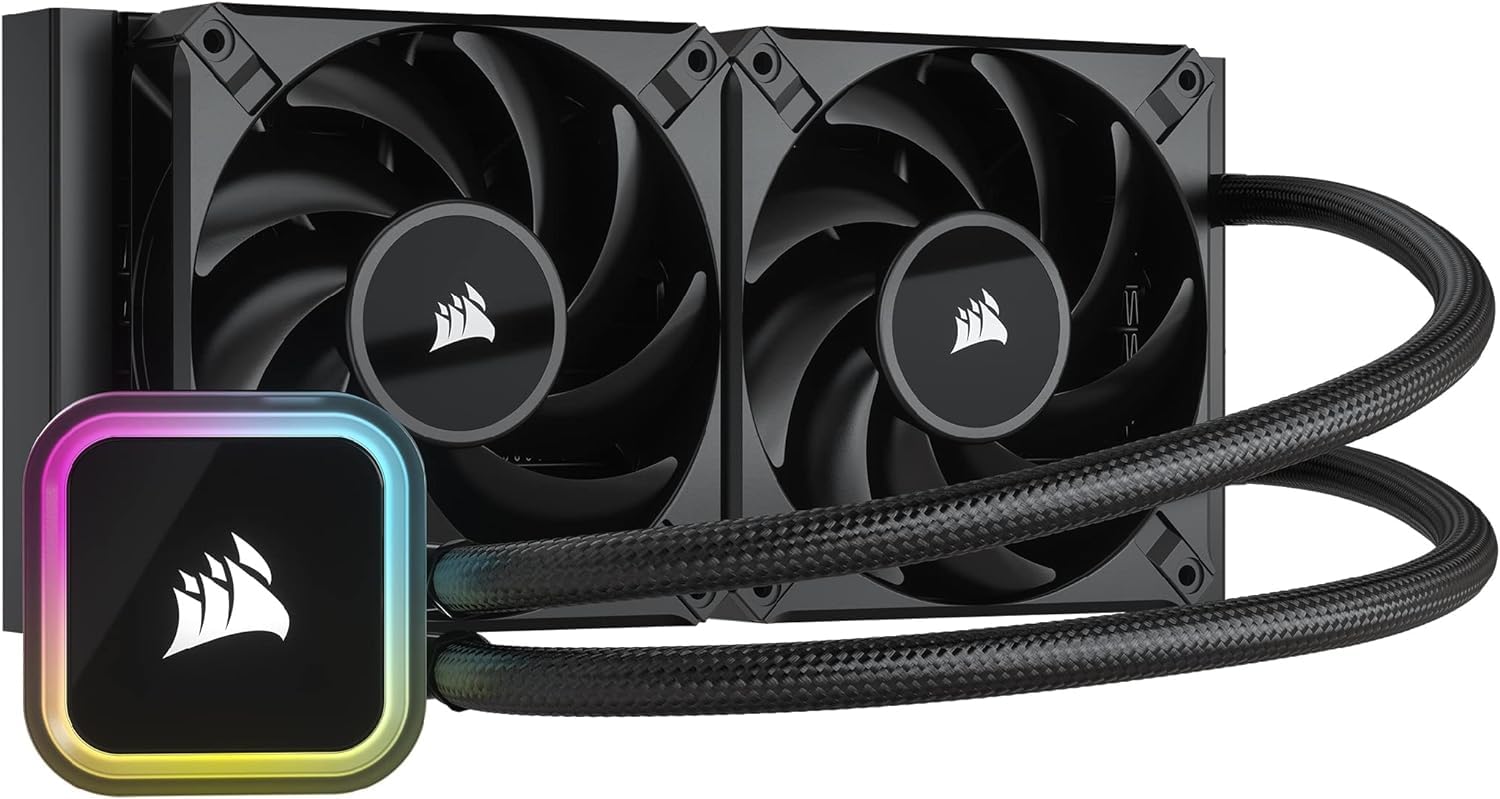 Black 240mm Liquid CPU Cooler O8195