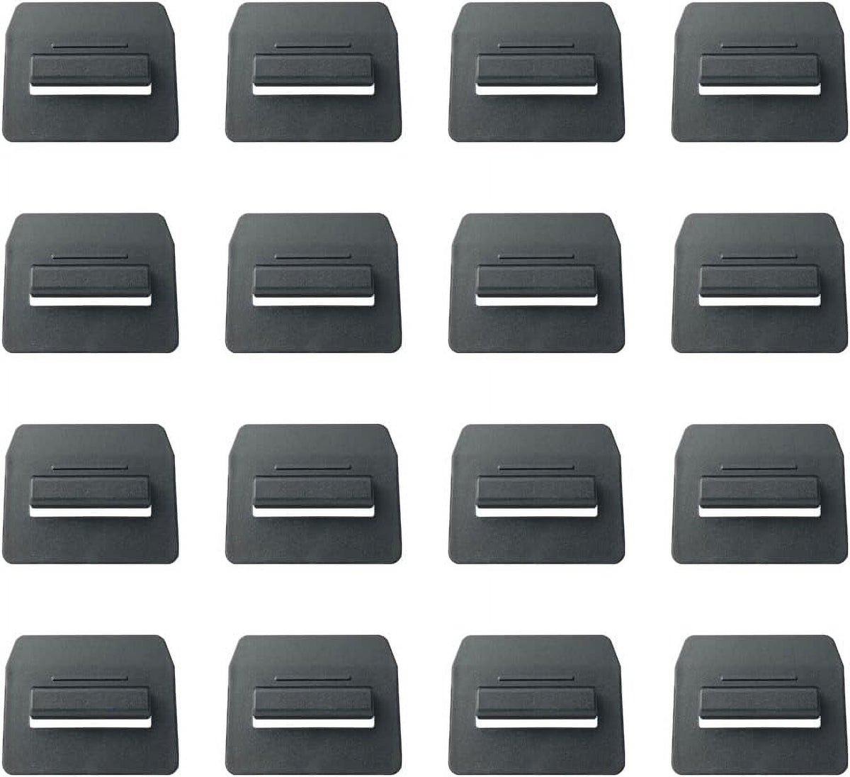 16 PCS White Sunshade Clips for Roof Shade I92546