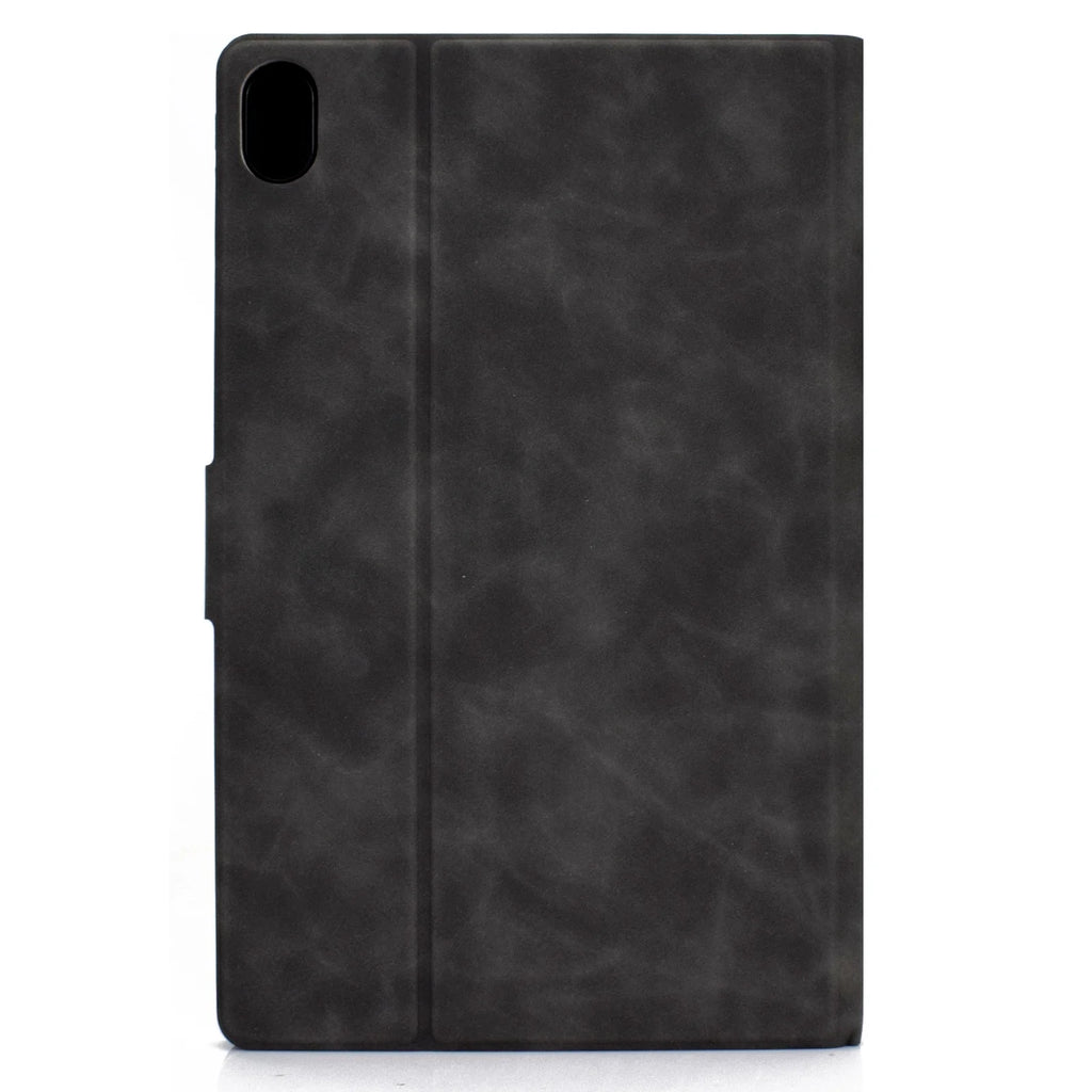 Black Leather Folio Stand Cover for iPad 10.9 Inch Y80138
