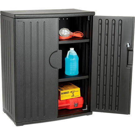 Black Storage Cabinet Z53216