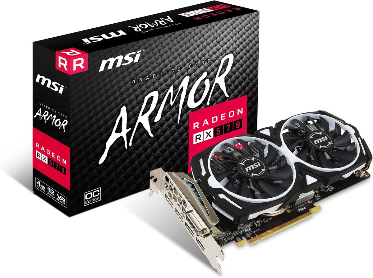 4GB GDDR5 Radeon RX 580 Graphics Card N475