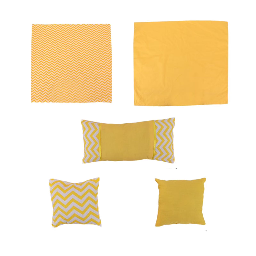 Yellow 18 inch Doll Bedding Set L384185