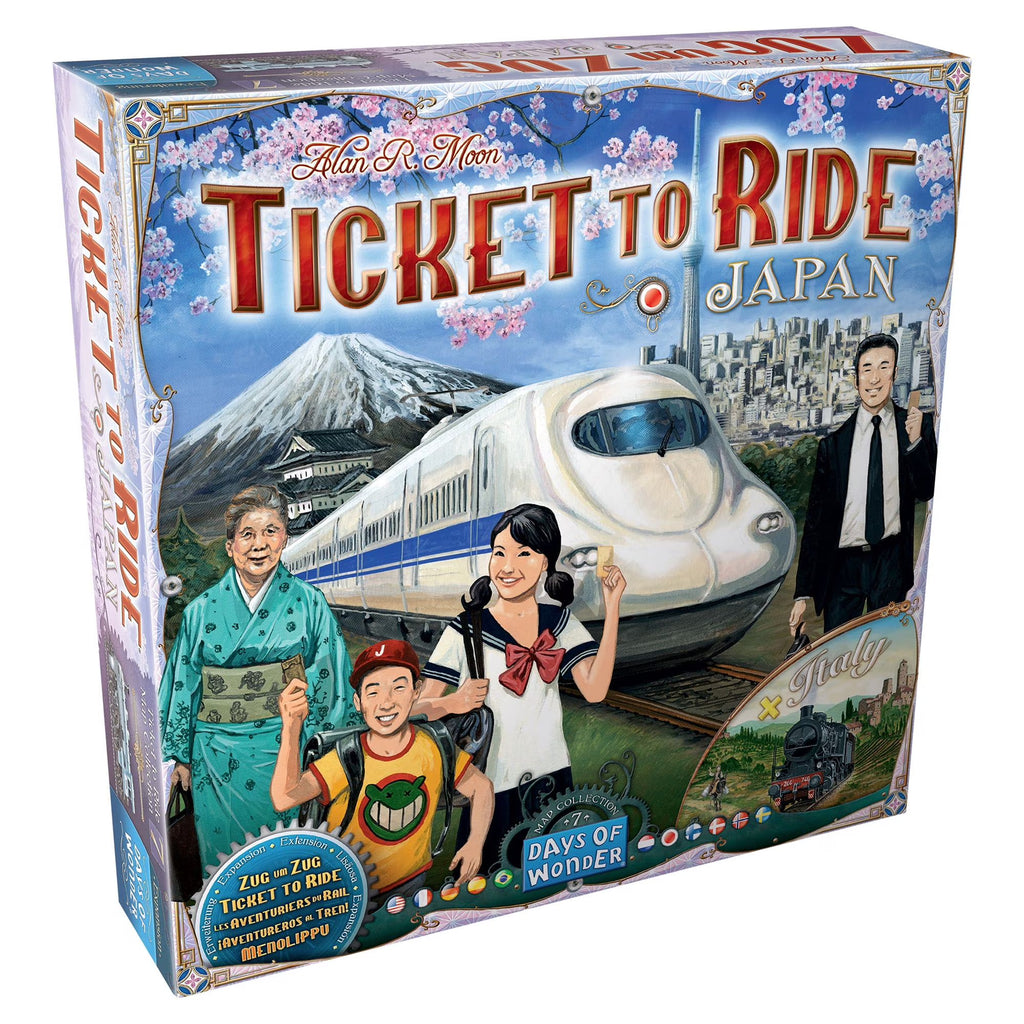 Japan & Italy Map 7 Strategy Board Game H606