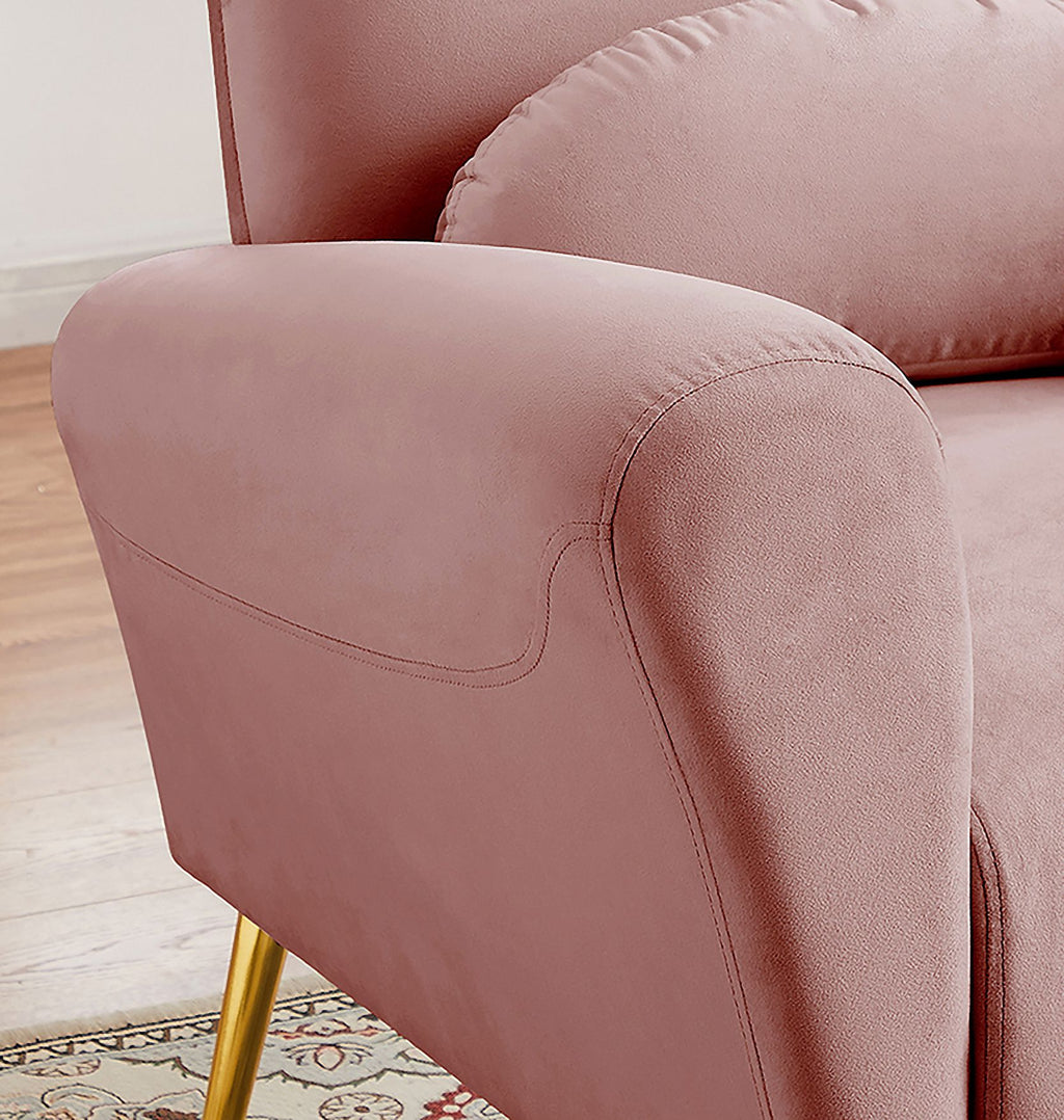 Blue Upholstered Armless Chair I267348