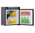 3 Way Propane RV Refrigerator 1.4 Cu.ft, Compact 12 V/110V/Gas LPG Fridge X48488