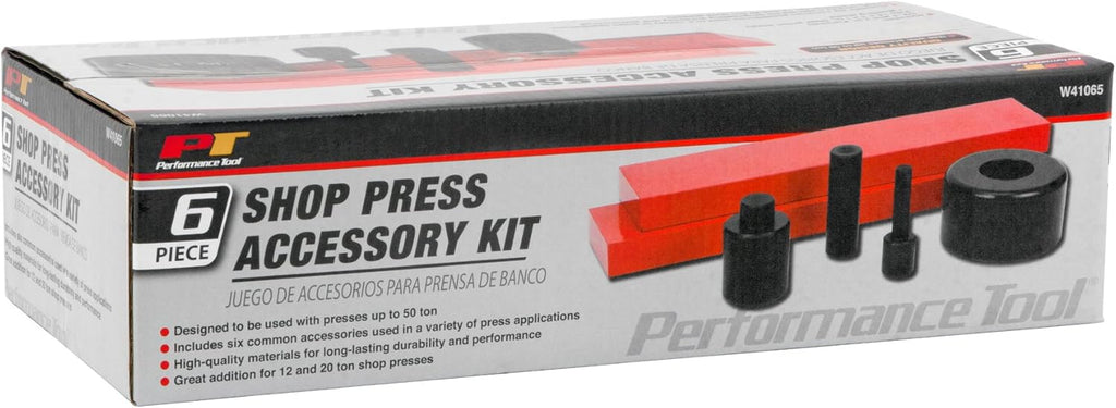 6-Piece Shop Press Accessory Kit Z7670