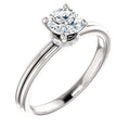 14K White Gold Prong Setting Engagement Ring Q833153