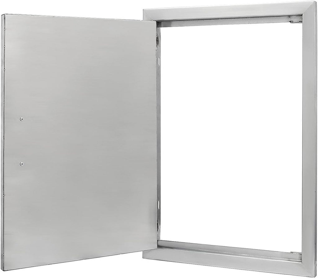 17 W x 24 H 304 Stainless Steel BBQ Access Door G939858