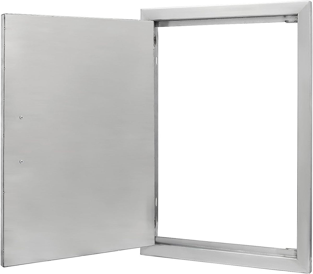 17 W x 24 H 304 Stainless Steel BBQ Access Door G939858