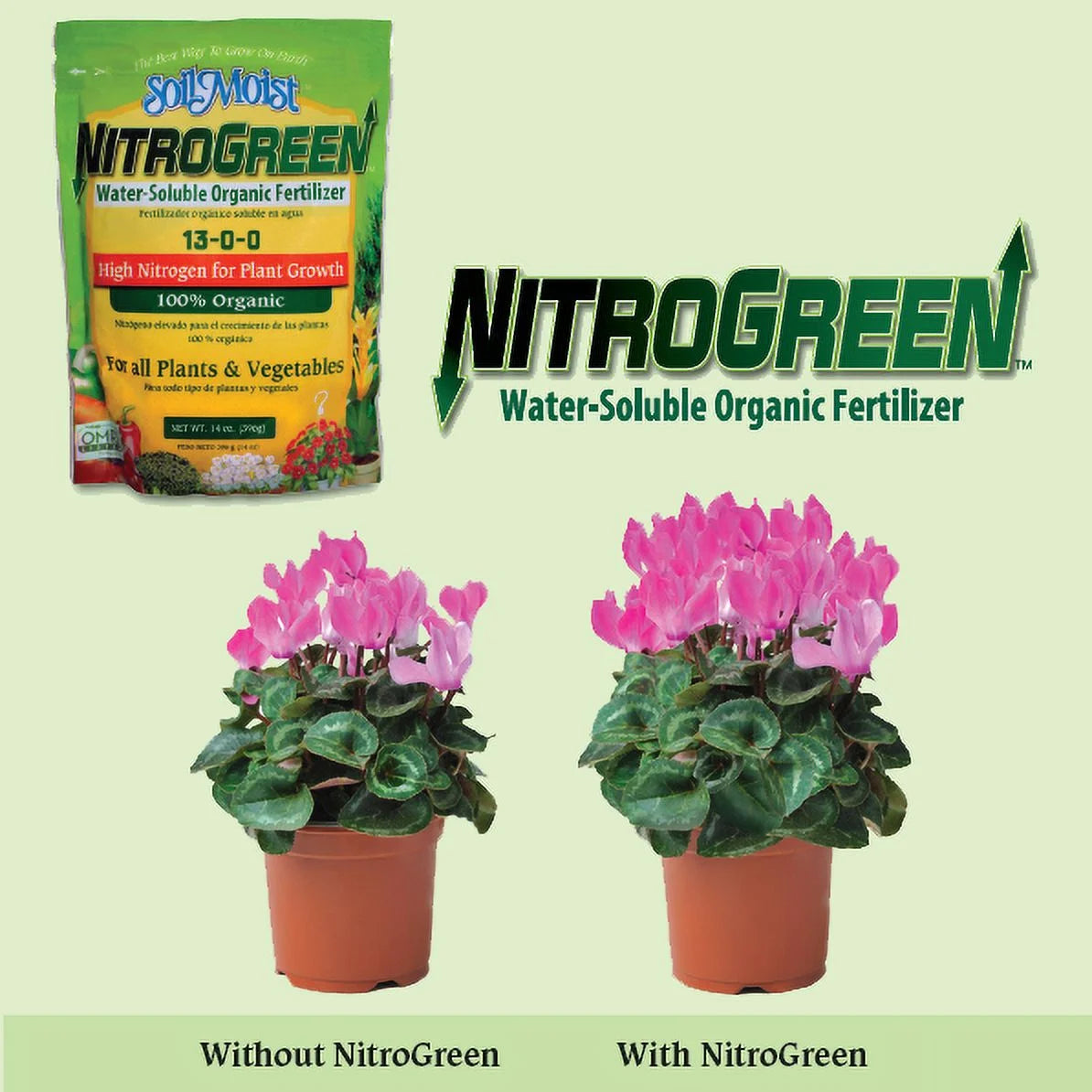Organic Plant Fertilizer 14oz Water Soluble Q347862