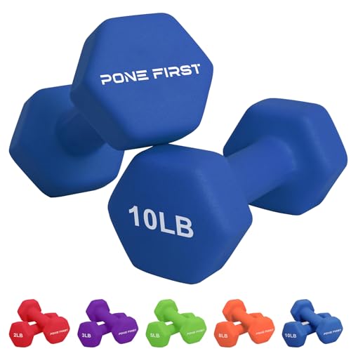 Neoprene Dumbbell Pairs 2LB 3LB 5LB 8LB 10LB B35263