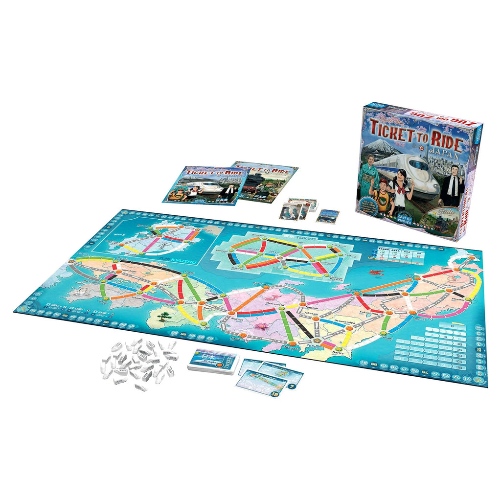Japan & Italy Map 7 Strategy Board Game H606