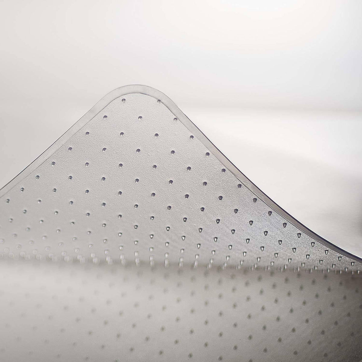Clear Rectangle Chair Mat for Med Pile Carpet P72413