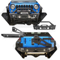 Stubby Front Bumper and Rear Bumper with Tire Carrier Combo K552