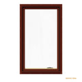 24.75 in. x 48.75 in. Red Painted Clad Wood Right-Handed Casement Window with Mesh Screen Y13903