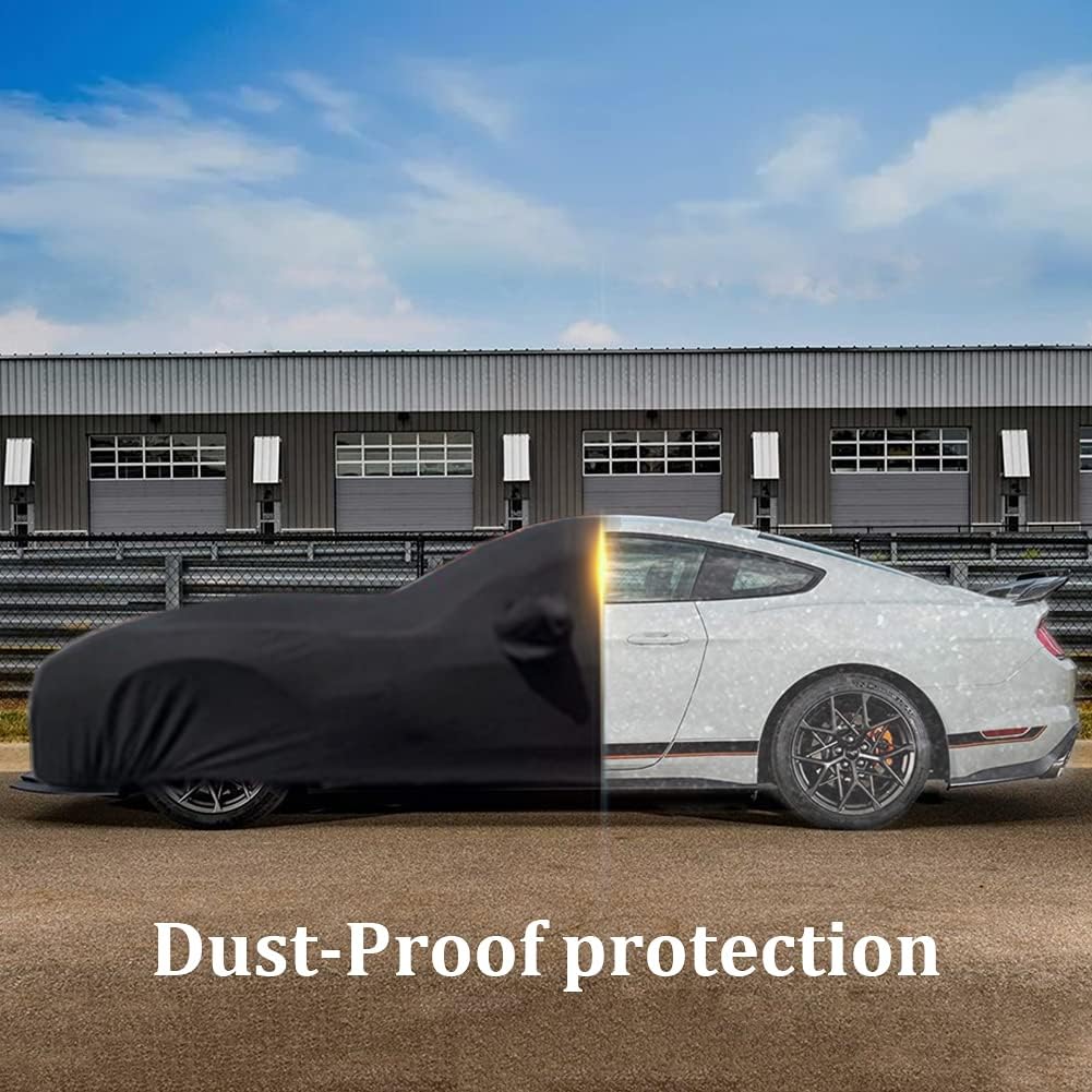 Black Velvet Indoor Car Cover Q6945