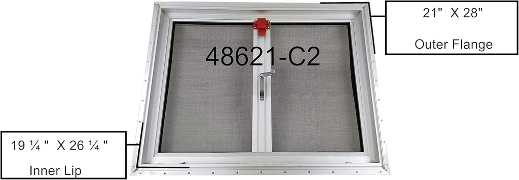 19 1/4 x 26 1/4 RV Roof Escape Hatch Cut-Out R2693