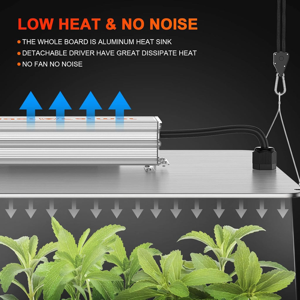 2x2 Complete Grow Tent Kit with UV Supplemental Light 23.6" Long J29803