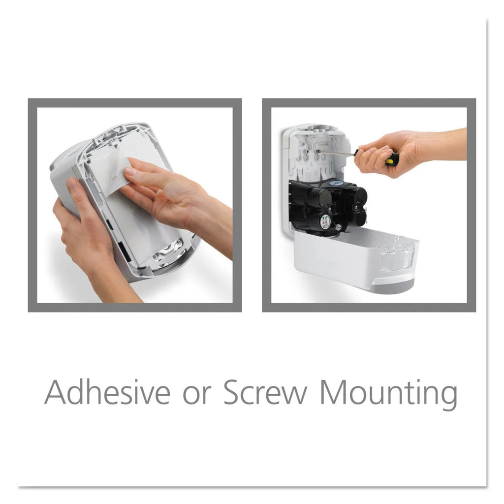 Gray/White Dispenser 700ml 4/Carton M79124